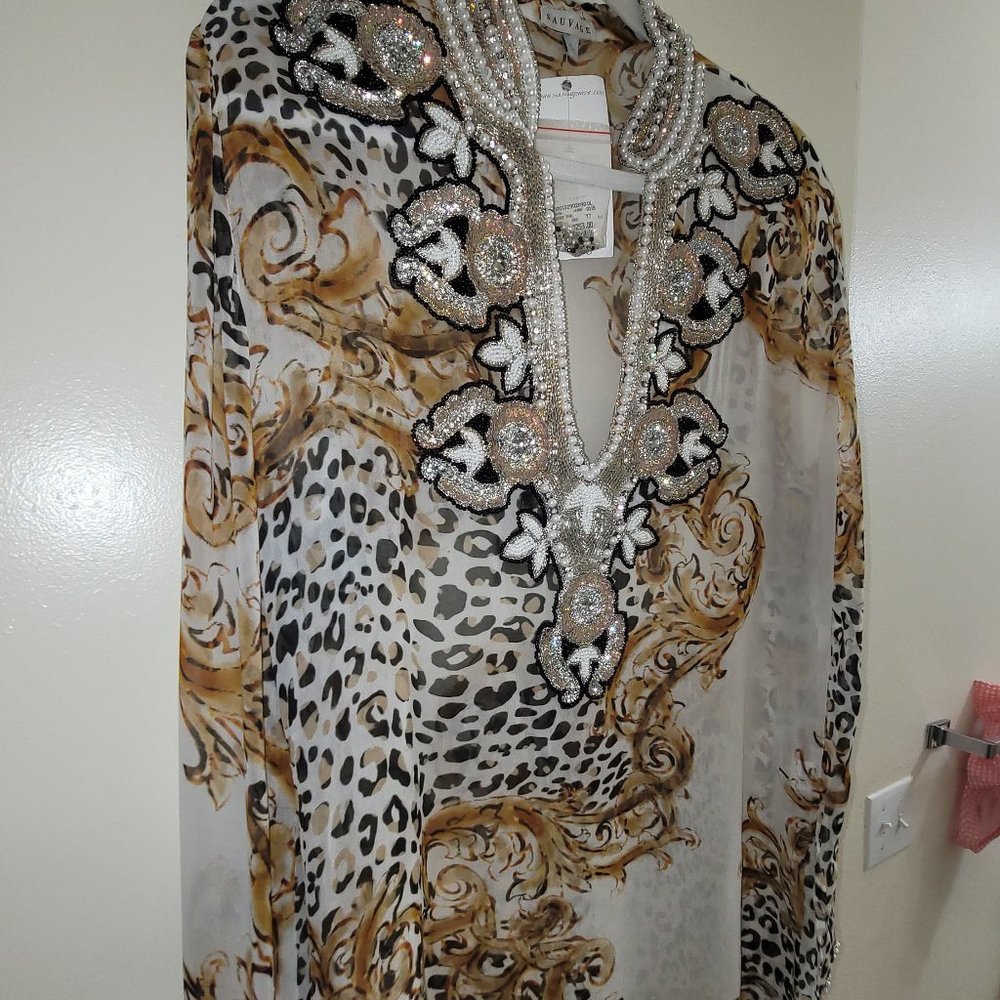 Jeweled Bathingsuit Coverup